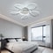 Modern LED Chandelier Chrome Gold Ceiling Light Fixture For Living Room 9