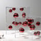 Clear Acrylic Square Display Box Decorative Sphere Cover Modern Home Decor 13