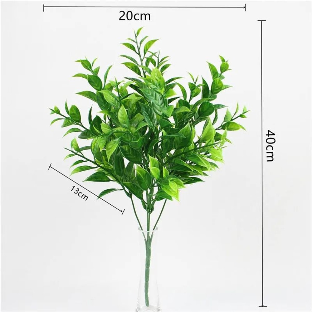 Artificial Fern Grass Plant Greenery Decor For Home Garden And Events 19