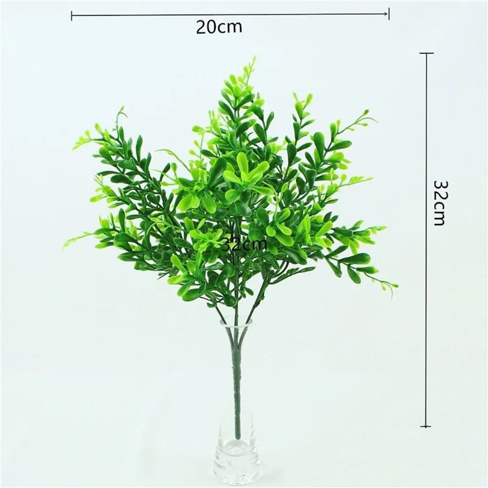 Artificial Fern Grass Plant Greenery Decor For Home Garden And Events 26