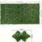 Artificial Ivy Privacy Fence Screen UV Resistant Green Wall Panel For Outdoor Decor 2