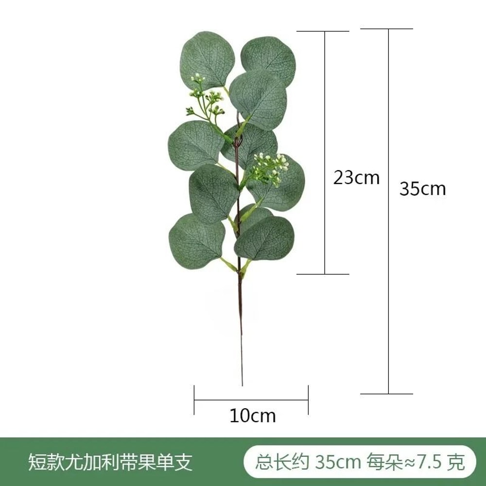 Artificial Eucalyptus Greenery Stems Realistic Fake Plant Floral Decor 26