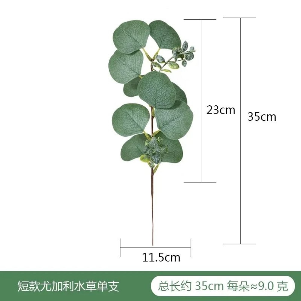 Artificial Eucalyptus Greenery Stems Realistic Fake Plant Floral Decor 27