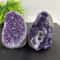 Natural Amethyst Crystal Cluster Geode Raw Quartz Healing Stone Decor 2