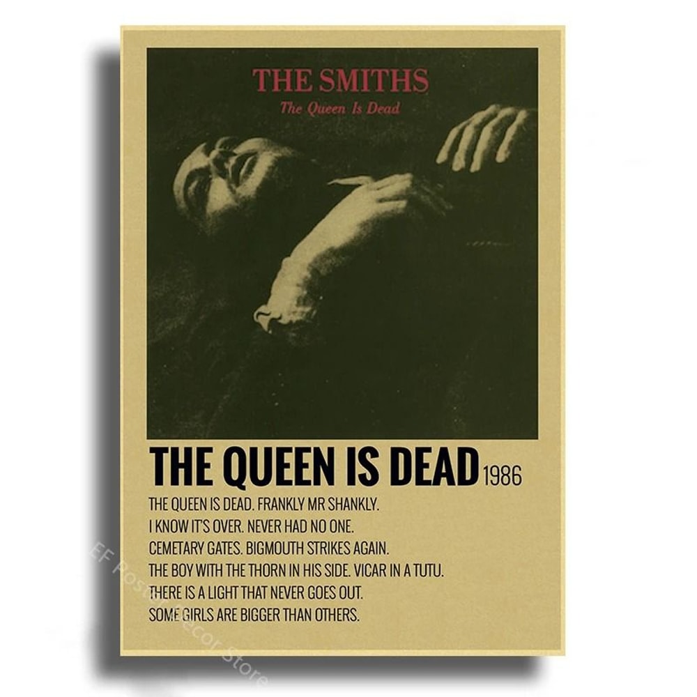 Retro Music Album Poster Aesthetic Wall Art Indie Room Decor 4