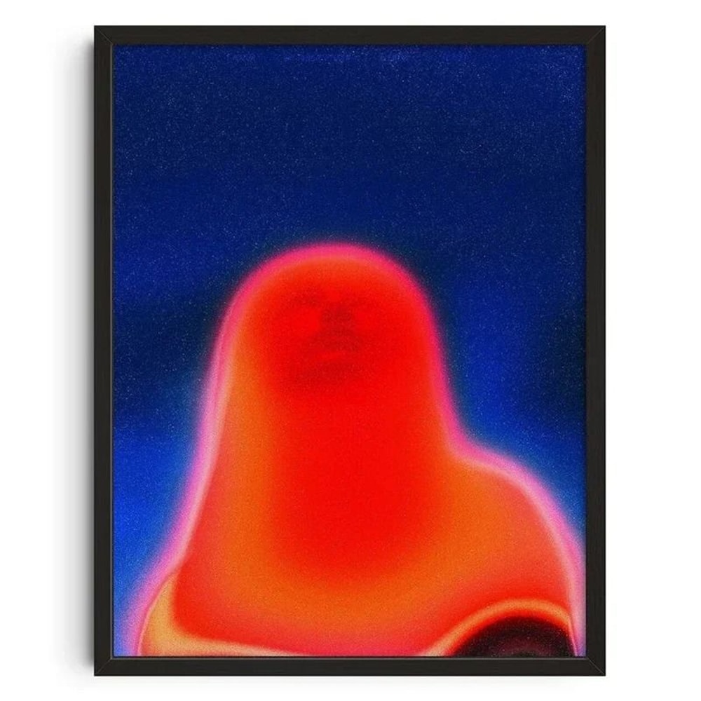 Retro Abstract Canvas Wall Art Nourishing Soul Aesthetic Poster Print 24