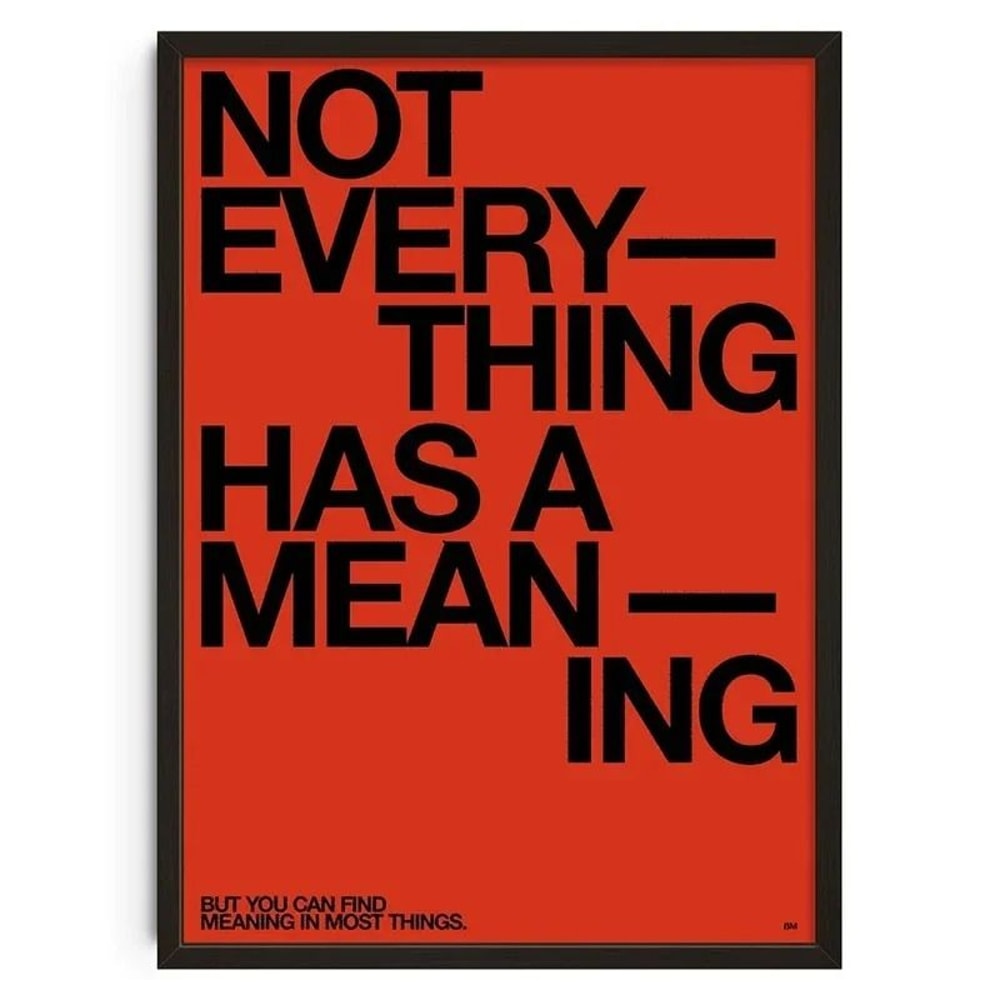 Retro Abstract Canvas Wall Art Nourishing Soul Aesthetic Poster Print 28