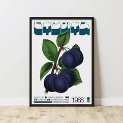 classic retro abstract canvas poster frameless wall art print