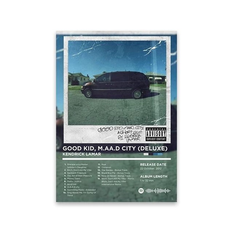 Retro Rap Album Cover Canvas Poster Music Wall Art Print 19