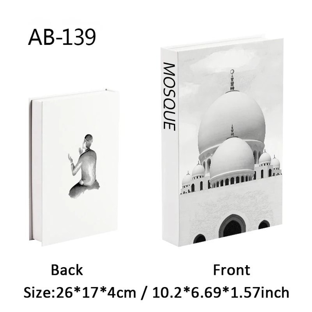 Islamic Decorative Book Storage Box Luxury Coffee Table Organizer 8