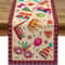 Happy Purim Table Runner Festive Jewish Holiday Dining Decor 5