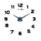 Modern 3D DIY Wall Clock Acrylic Mirror Large Decorative Clock 18