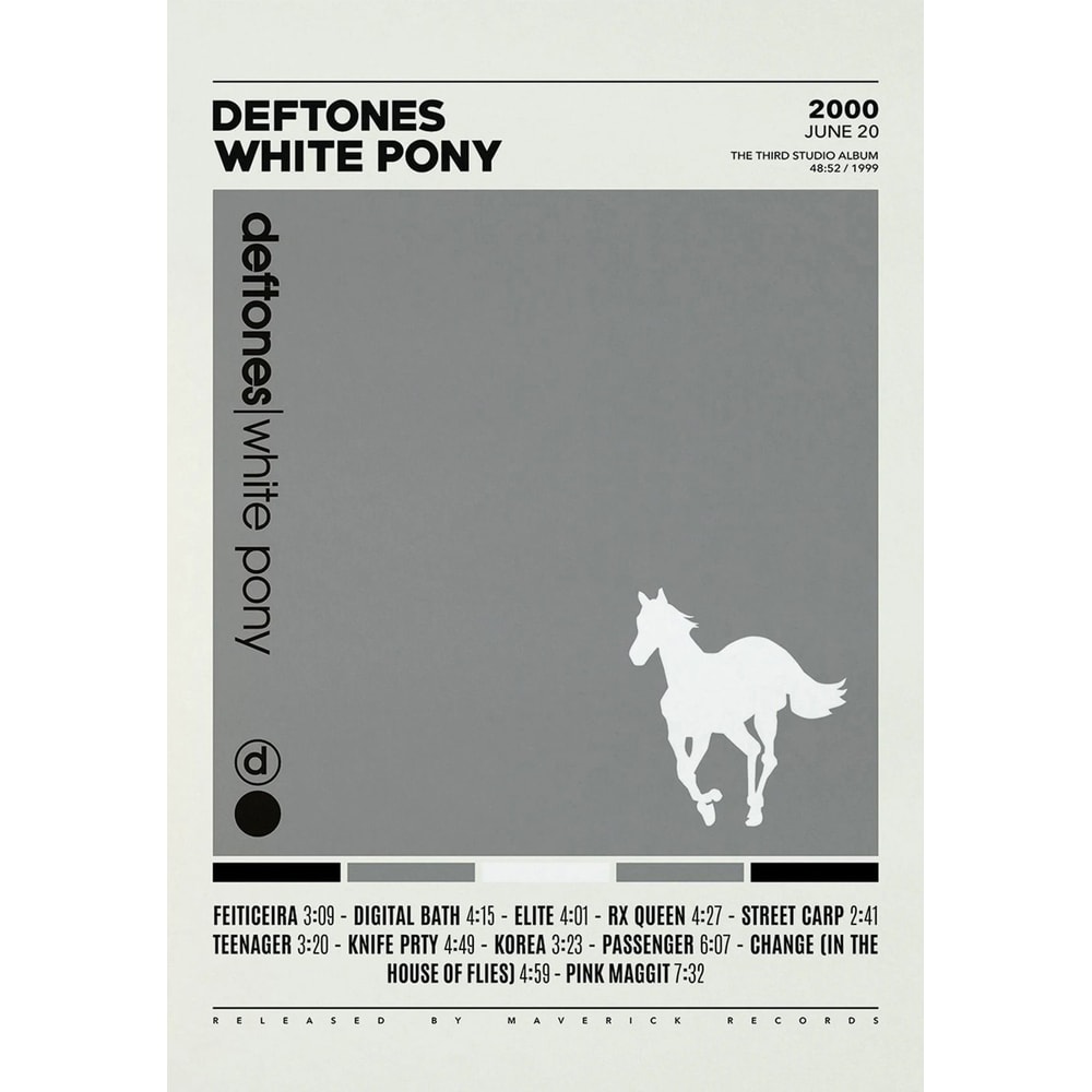 Deftones Album Cover Canvas Poster Music Wall Art Print 5