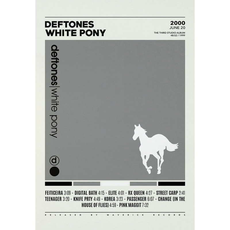 Deftones Album Cover Canvas Poster Music Wall Art Print 5