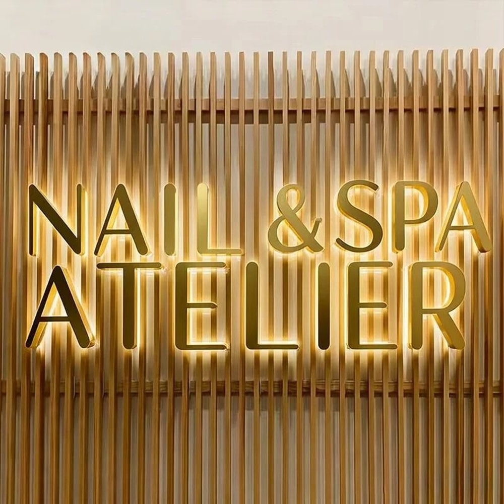 Custom 3D LED Letter Sign Backlit Business Shop Sign 2