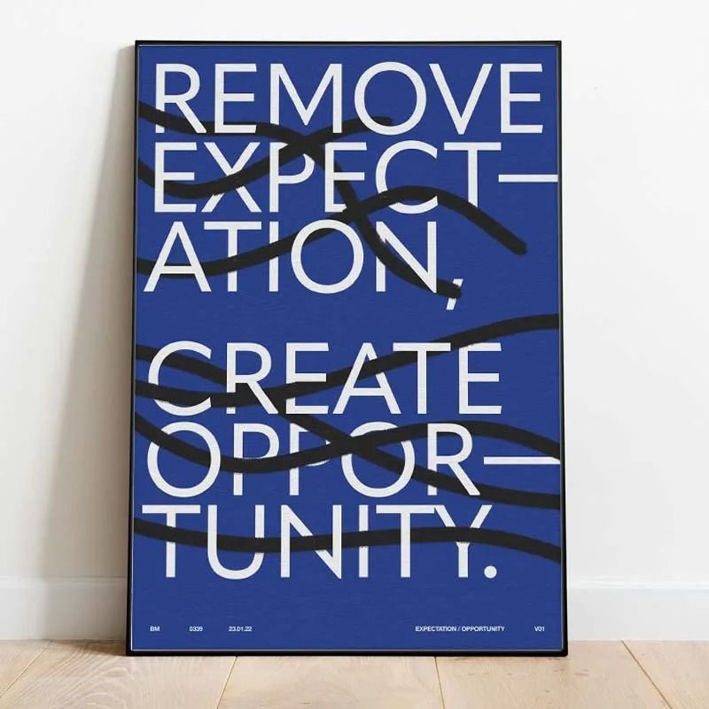 Inspirational Quote Canvas Wall Art Modern Calligraphy Poster For Home Decor 20