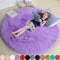 Fluffy Round Shaggy Rug Soft Plush Carpet For Bedroom Living Room Decor 5