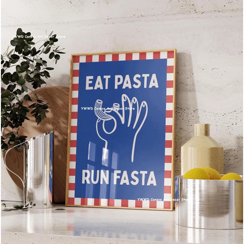 Bon Appetit Coffee Canvas Wall Art Modern Kitchen Poster Espresso Decor Print 29