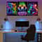 Gaming Room Wall Art Set 3 Piece Gamepad Canvas Posters Punk Style Decor 7