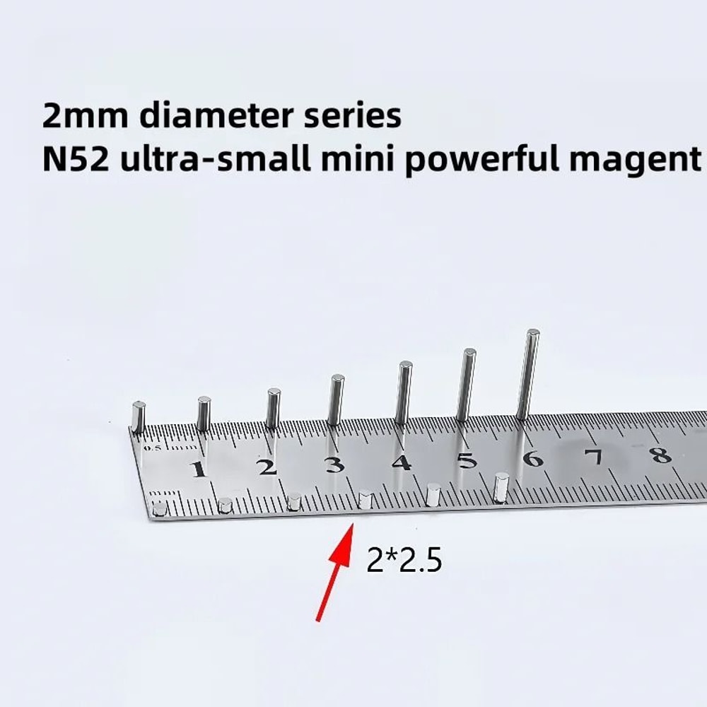 Ultra Strong Mini Refrigerator Magnets N52 Neodymium Small Round Magnet Set 4