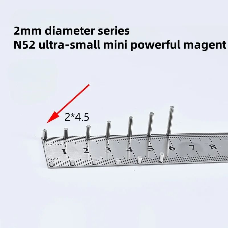 Ultra Strong Mini Refrigerator Magnets N52 Neodymium Small Round Magnet Set 7