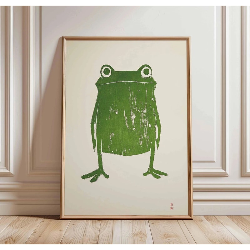 Japanese Wall Art Canvas Poster Asian Animal Decor For Modern Living Room 18