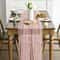 Elegant Gauze Table Runner Sheer Boho Wedding Table Decor For Events 15