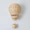 Rattan Hot Air Balloon Decor Nursery Wall Hanging Boho Kids Room Decor 0