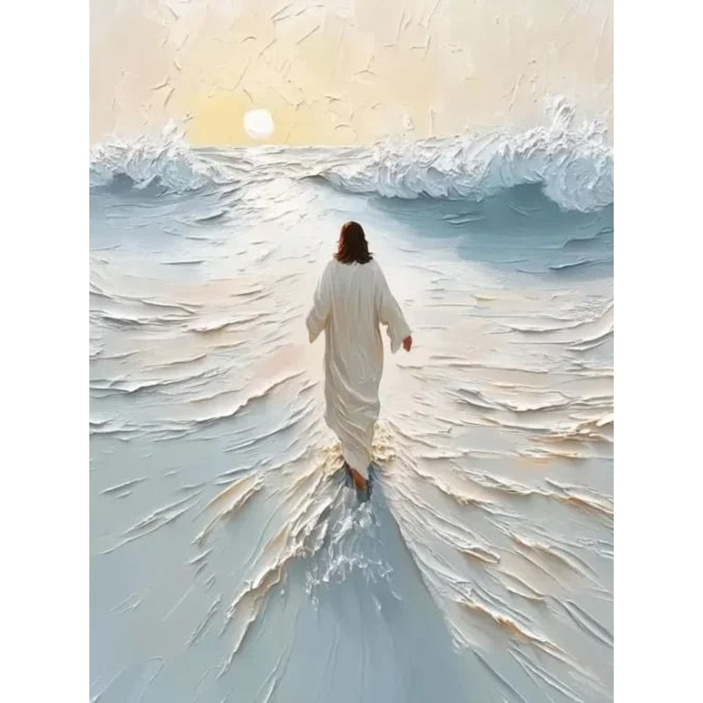 Jesus Canvas Wall Art Sacred Heart Jesus Painting Christian Wall Decor 16