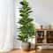 Artificial Fiddle Leaf Fig Tree Large Faux Tropical Plant Indoor Home Decor 0