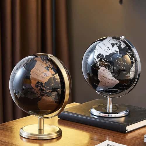 World Globe for Kids Educational Globe Map Modern Desk Globe Decor