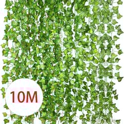 artificial ivy garland fake ivy hanging vines greenery wall decor