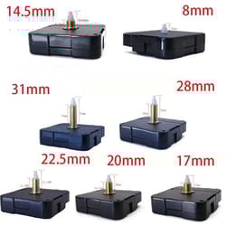 precision quartz clock movement replacement kit with hands for diy wall clock repair