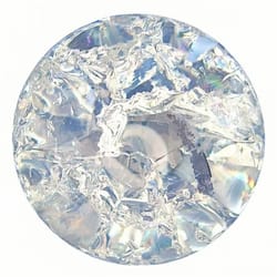 ice crack glass crystal ball decor feng shui crystal sphere for home and aquarium