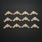 16pcs Wood Carving Appliques Decorative Wood Corner Onlays For Furniture And Wall Decor 3