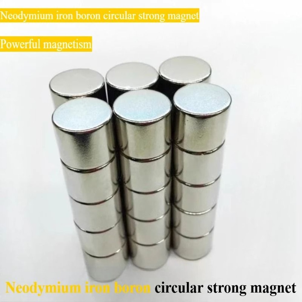 50pcs Strong Round Neodymium Magnets Small Disc Magnets Bulk Pack 3