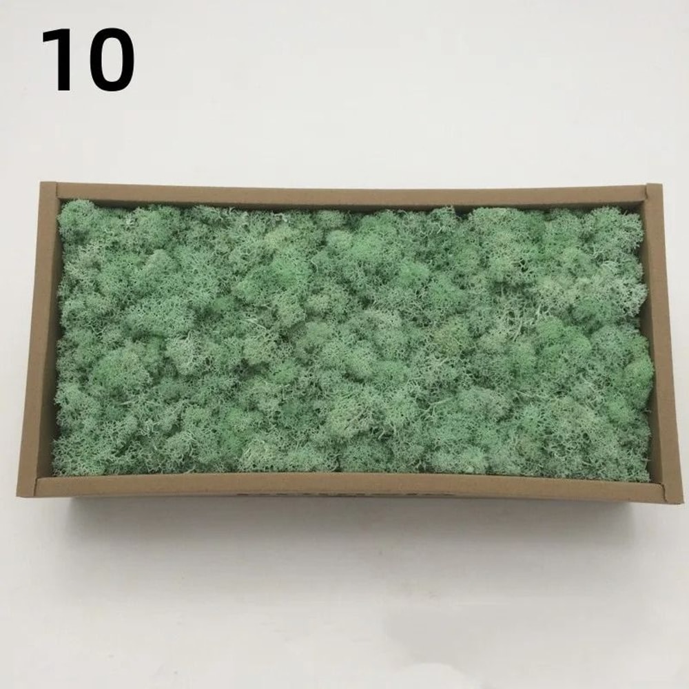 Artificial Moss Decor For Crafts Mini Landscape Green Moss DIY Terrarium Supplies 10