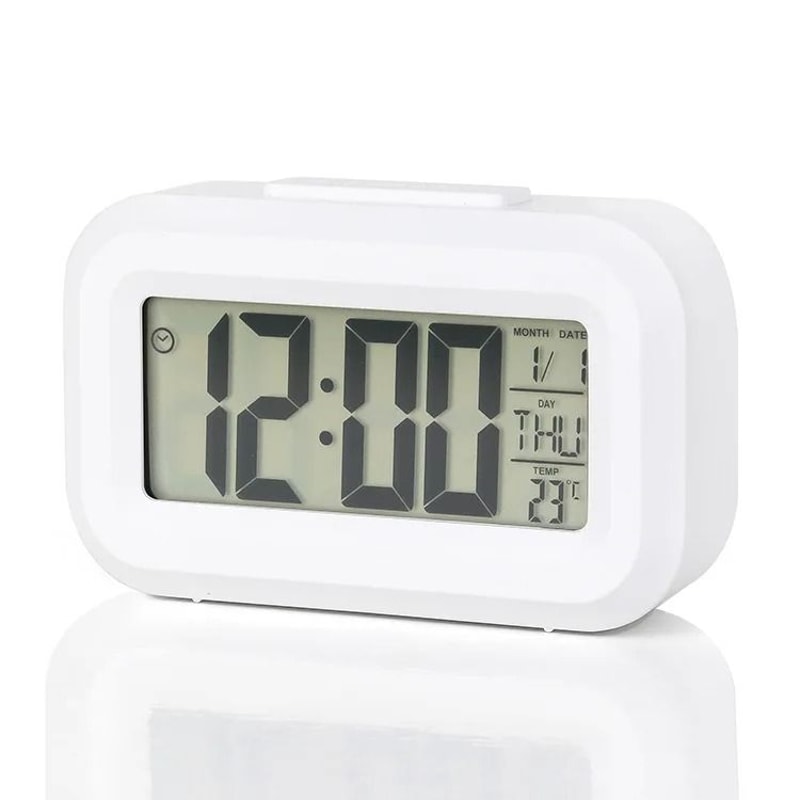 Digital Alarm Clock LED Display With Backlight And Snooze Function 1