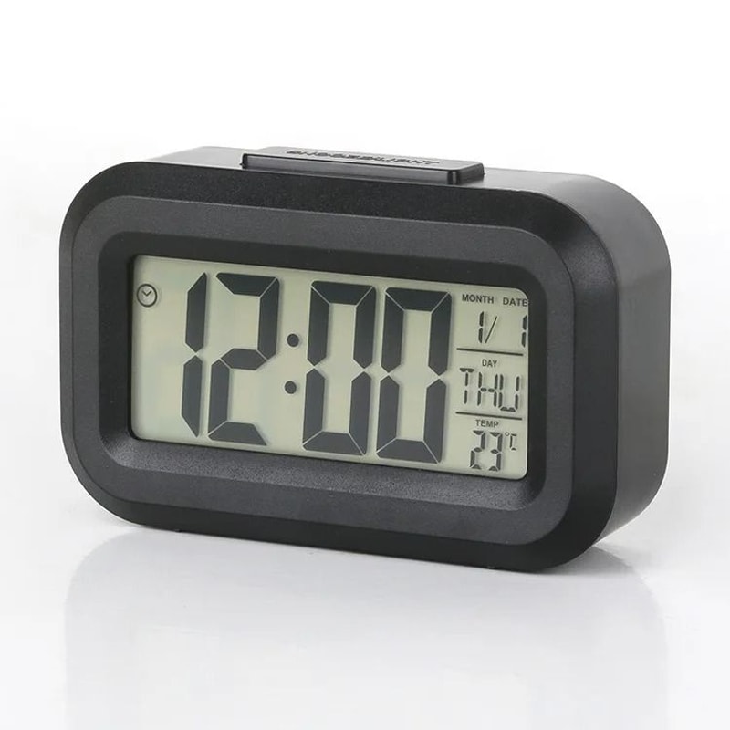 Digital Alarm Clock LED Display With Backlight And Snooze Function 2