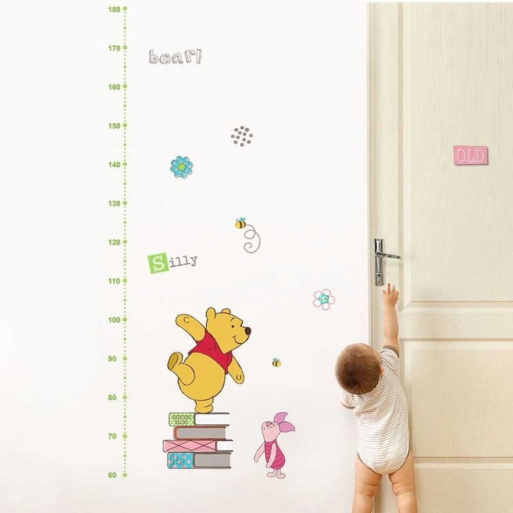 Winnie The Pooh Wall Sticker Cute Cartoon Kids Room Wall Decal 4