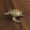 Copper Turtle Statue Feng Shui Brass Tortoise Desk Ornament 4