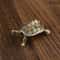 Copper Turtle Statue Feng Shui Brass Tortoise Desk Ornament 2
