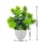 Mini Artificial Potted Plants Bonsai Tabletop Flower Decor 4