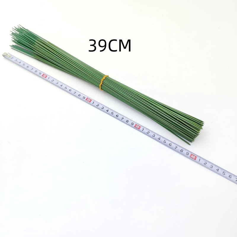Artificial Flower Stems Plastic Flower Stem Rods For DIY Floral Crafts 6