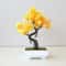 Artificial Bonsai Plant Mini Potted Tree Tabletop Decor 2