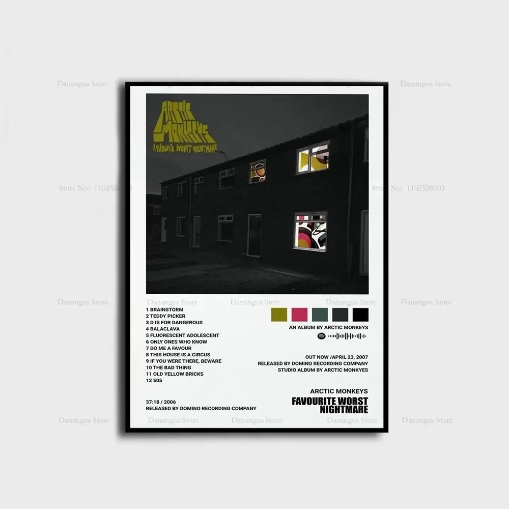 Arctic Monkeys Album Cover Poster Canvas Music Wall Art Print 15