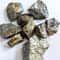 Natural Chalcopyrite Crystal Mineral Specimen Raw Copper Ore Stone Sample 0