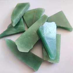 natural jadeite stone raw green jade mineral crystal specimen