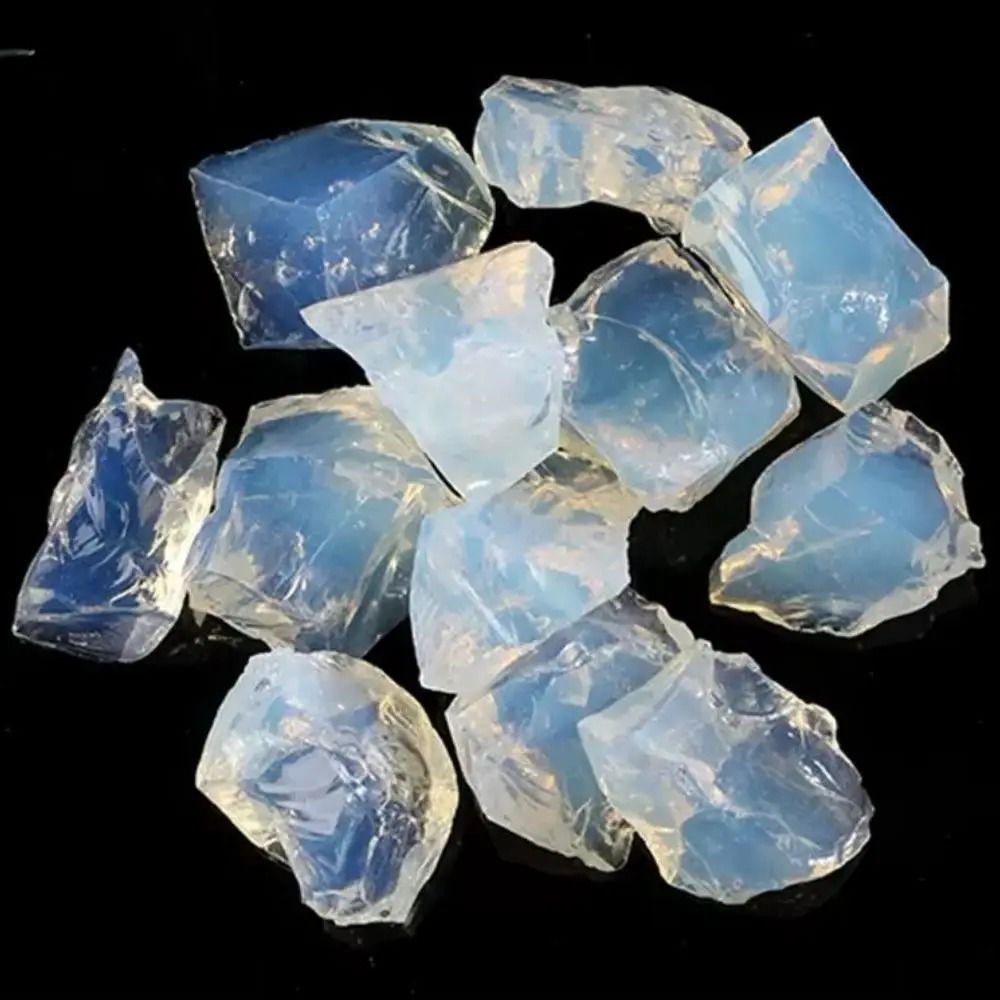 Natural Opal Rough Stones Raw Quartz Crystal Healing Mineral Set 5