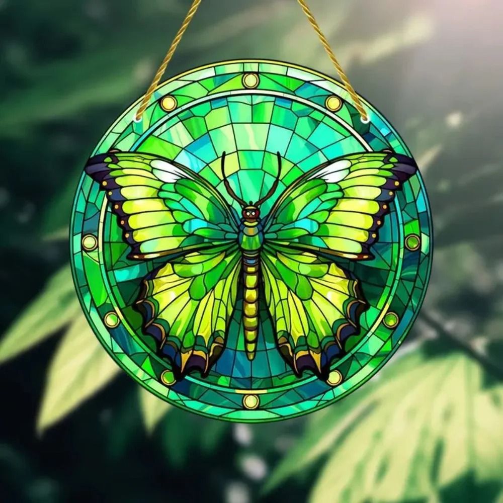 Butterfly Suncatcher Stained Window Hanging Acrylic Sun Catcher Decor 4